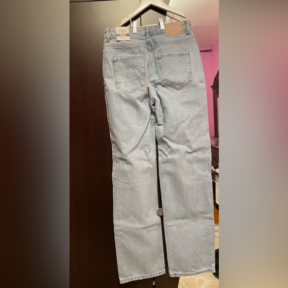 Zara mid rise straight jeans - Picture 6 of 7